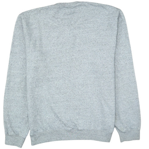 Champion Men's Grey XL Crew Neck Logo Sweatshirt