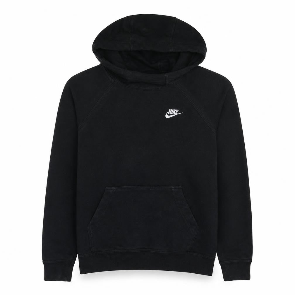 Nike Men's Black Pullover Hoodie M Regular Fit Sports Fleece