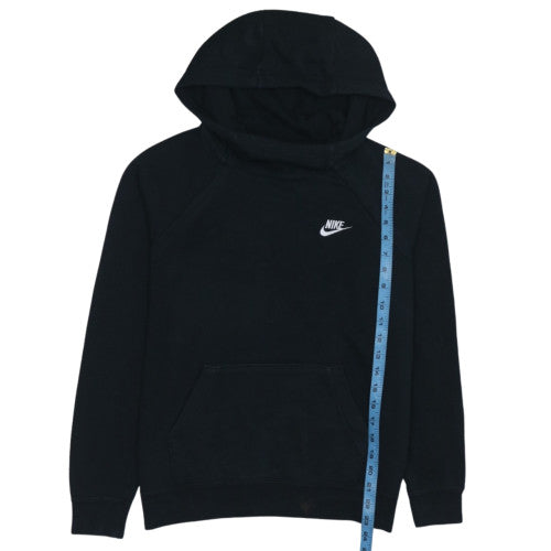 Nike Men's Black Pullover Hoodie M Regular Fit Sports Fleece