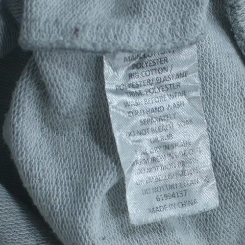 Lonsdale Womens Grey Logo Sweatshirt Size 14 Cotton Blend