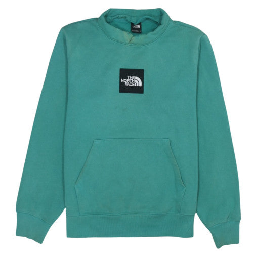 The North Face Mens Green Pullover Crew Neck Sweatshirt M