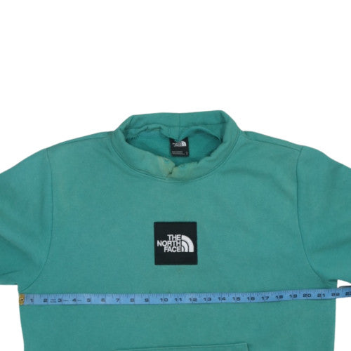 The North Face Mens Green Pullover Crew Neck Sweatshirt M