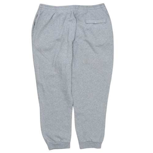 Nike Men's Grey 2XL Fleece Sweatpants Regular Fit with Logo