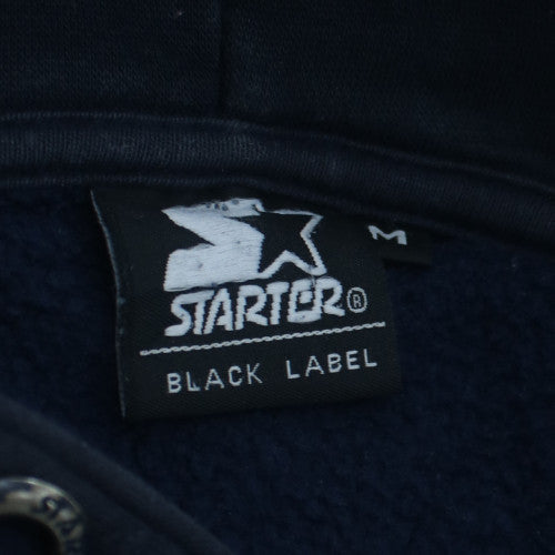 Starter Black Label Men's Blue Pullover Hoodie Size M