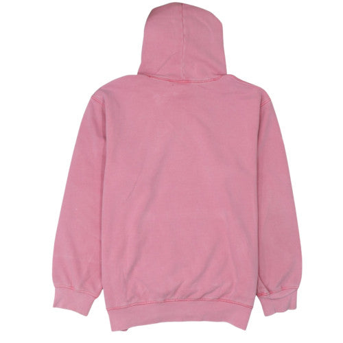 Adidas Women's Pink Pullover Hoodie Size 12 Cotton Casual Sweatshirt