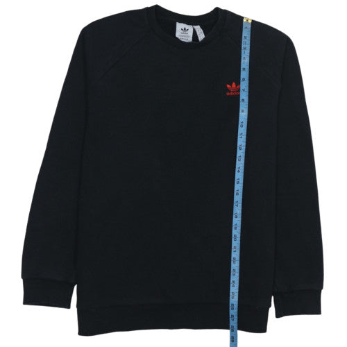 Adidas Men's Black Crew Neck 2XL Pullover Sweatshirt