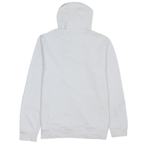 Nike Men's White XL Pullover Hoodie Graphic Logo Fleece