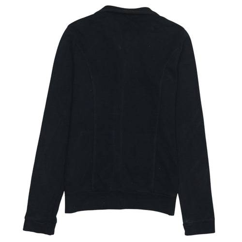 Adidas Women Black Size 16 Full Zip Sweatshirt Jacket