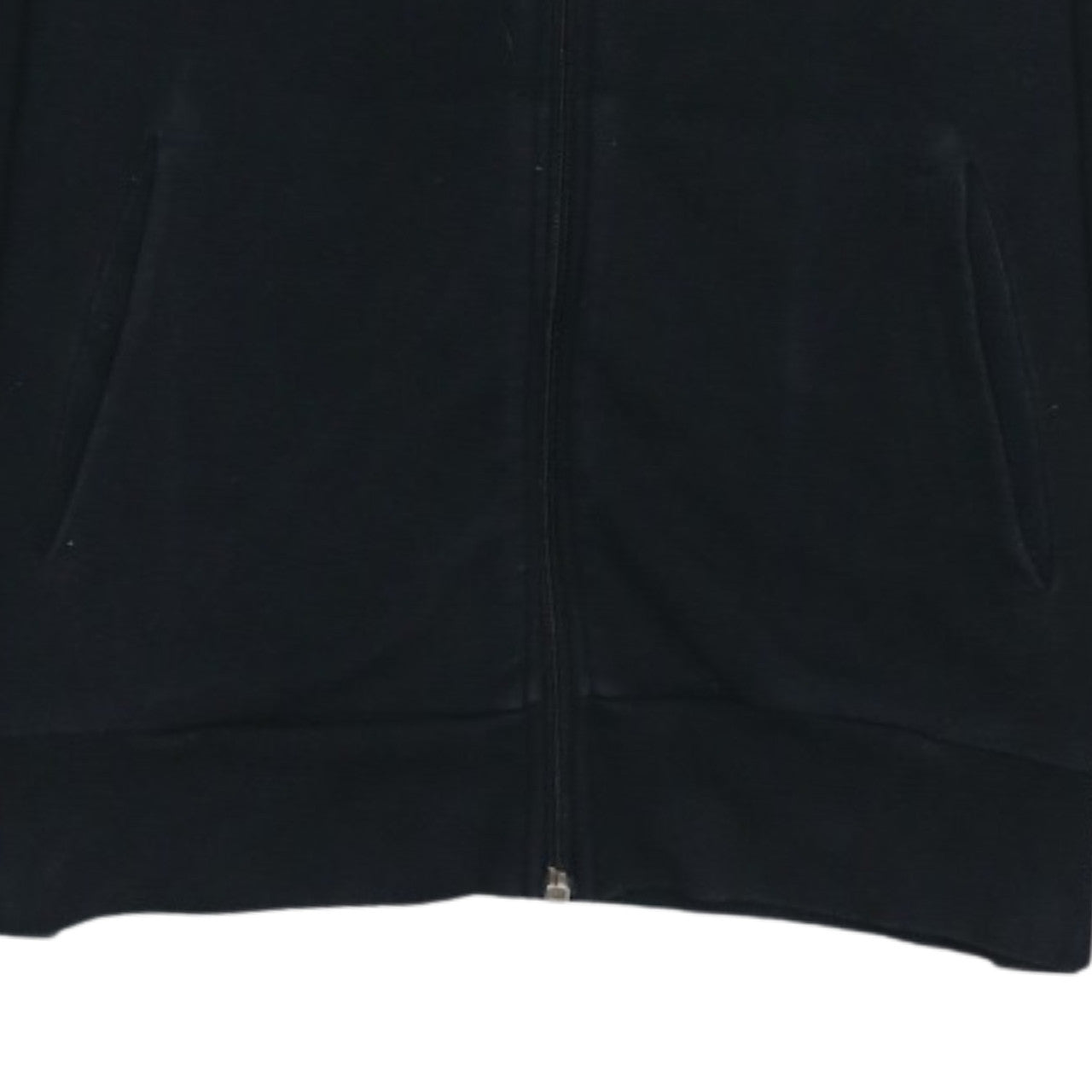 Adidas Women Black Size 16 Full Zip Sweatshirt Jacket