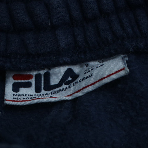 Fila Men's Navy Blue Sweatpants Jogger Style Size L Cotton Blend