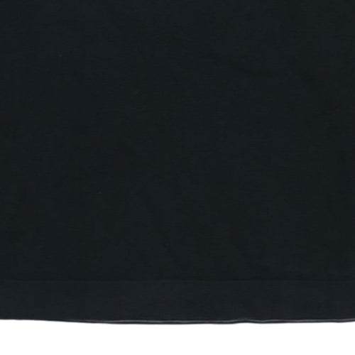 Quiksilver Men's Black V-Neck Knit Sweatshirt Size M
