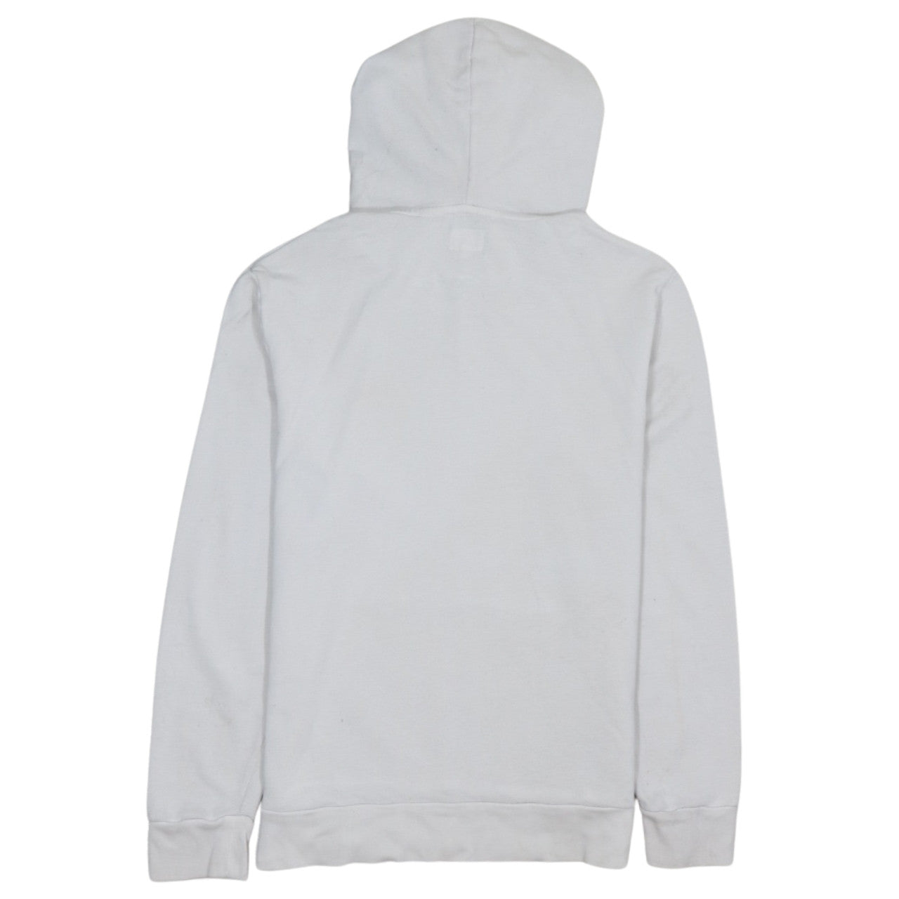 Levi's Womens White Small Pullover Hoodie Cotton Logo Print
