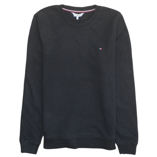 Tommy Hilfiger Men's Black XS Crew Neck Pullover Sweatshirt