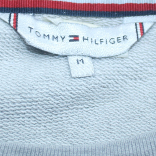 Tommy Hilfiger Men's Grey Crew Neck Pullover Sweatshirt M