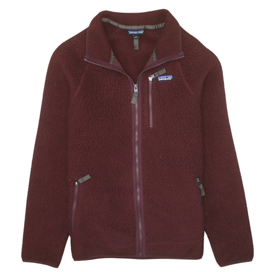 Patagonia Men's Brown Fleece Full Zip Outdoor Jacket Size L