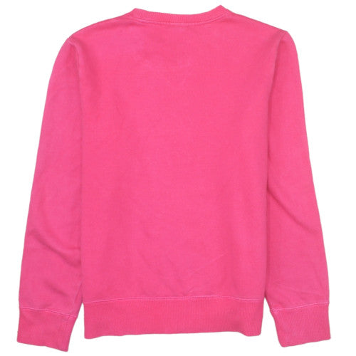 New Balance Womens Pink Pullover Sweatshirt XS Cotton Blend