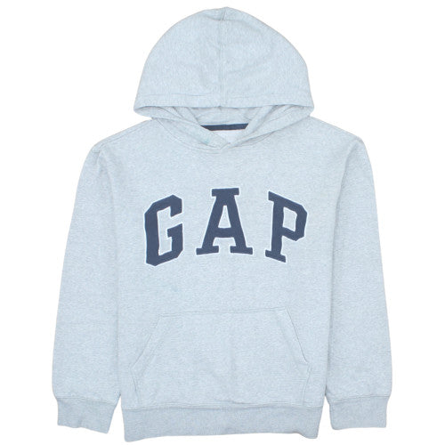 GAP Boys Grey XXL Pullover Hoodie with Logo Print