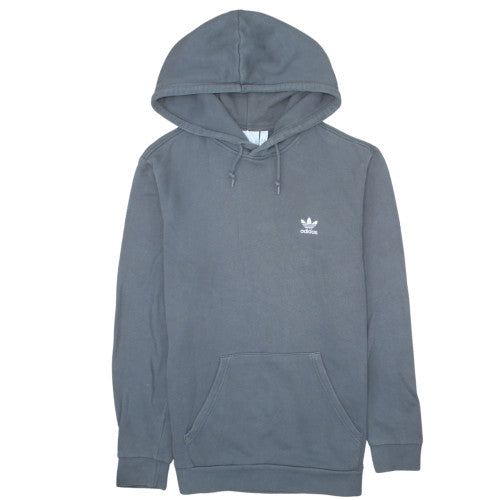 Adidas Men's Grey Pullover Hoodie M Sports Fleece Regular Fit