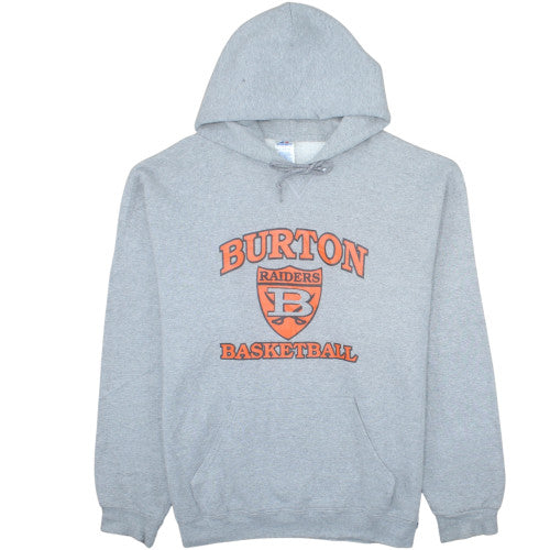 Russell Athletic Men's Grey XL Pullover Hoodie Burton Raiders Basketball