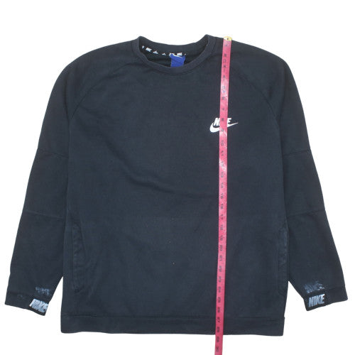 Nike Men's Black 2XL Crew Neck Pullover Sweatshirt