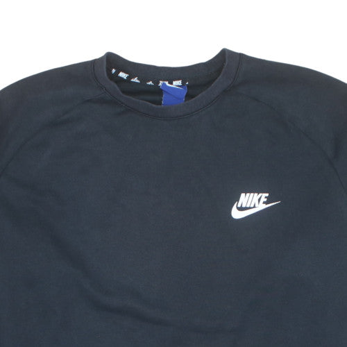 Nike Men's Black 2XL Crew Neck Pullover Sweatshirt
