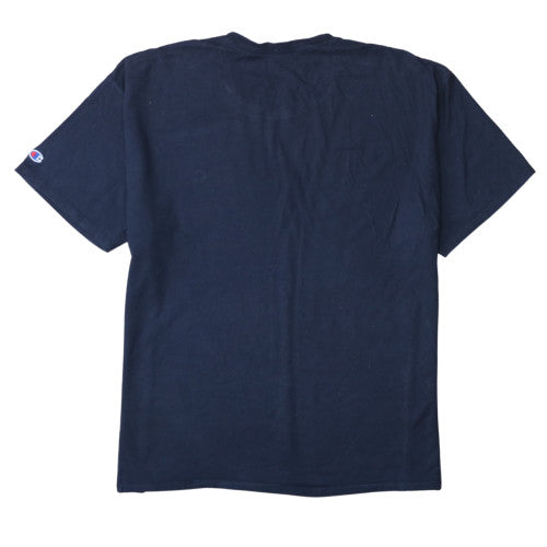 Champion Men's Navy Blue 2XL Crew Neck Short Sleeve T-Shirt