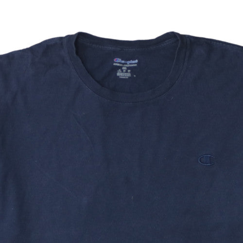 Champion Men's Navy Blue 2XL Crew Neck Short Sleeve T-Shirt