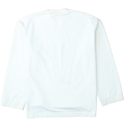 Puma by Rihanna Mens White Graphic Pullover Sweatshirt UK 10 - Fenty Edition