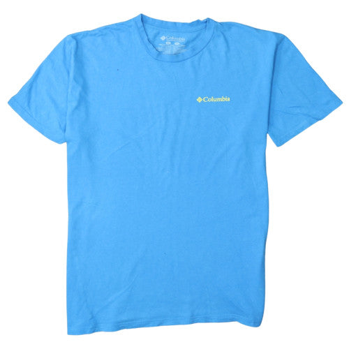 Columbia Men's Blue XL Graphic Outdoor Cotton T-Shirt