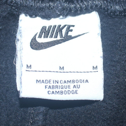 Nike Men's Black Cargo Fleece Jogger Trousers M