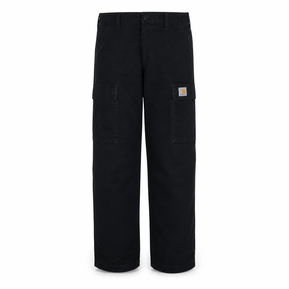 Carhartt Boys Black Cargo Trousers 10 Years Ripstop Cotton Blend