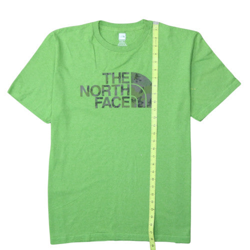 The North Face Men's Green Crew Neck Short Sleeve Graphic T-Shirt L