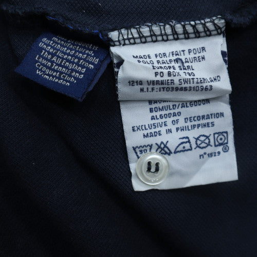 Ralph Lauren Men’s Navy Long Sleeve Polo Shirt XXL Custom Fit