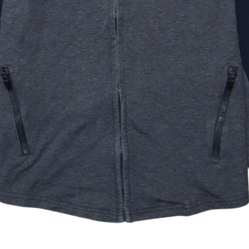 Gymshark Men’s Blue Full Zip Athletic Hoodie Size M