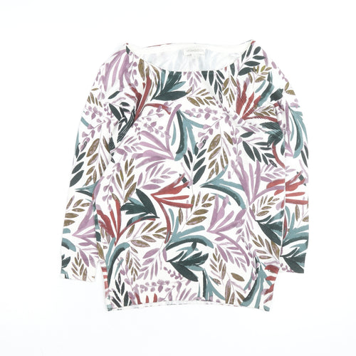 Monsoon Women's Multicoloured Floral Pullover Jumper Size S