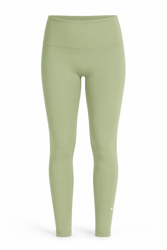 Nike Women's Green Dri-FIT Leggings Medium Moisture Wicking Activewear