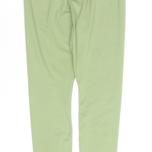 Nike Women's Green Dri-FIT Leggings Medium Moisture Wicking Activewear