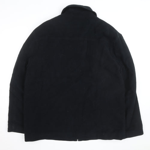 Eddy Taylor Men's Black XL Cotton Full Zip Lined Jacket