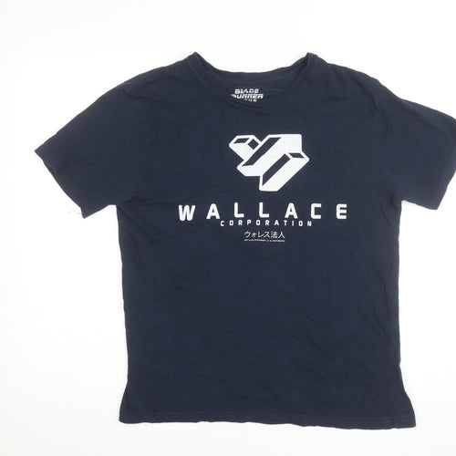 Lootcrate Blade Runner 2049 Wallace Corporation Men's Blue Medium Graphic T-Shirt