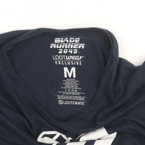 Lootcrate Blade Runner 2049 Wallace Corporation Men's Blue Medium Graphic T-Shirt