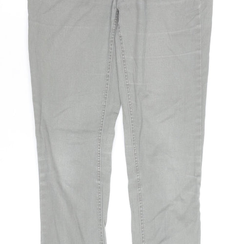 Fat Face Men's Grey Slim Fit Chino Trousers 32W Casual Cotton