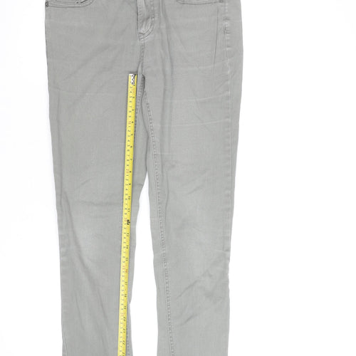 Fat Face Men's Grey Slim Fit Chino Trousers 32W Casual Cotton