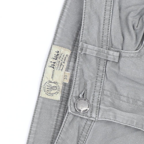 Fat Face Men's Grey Slim Fit Chino Trousers 32W Casual Cotton