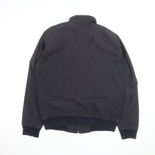 Baracuta Men's Blue 38 Bomber Jacket Lightweight Cotton Blend