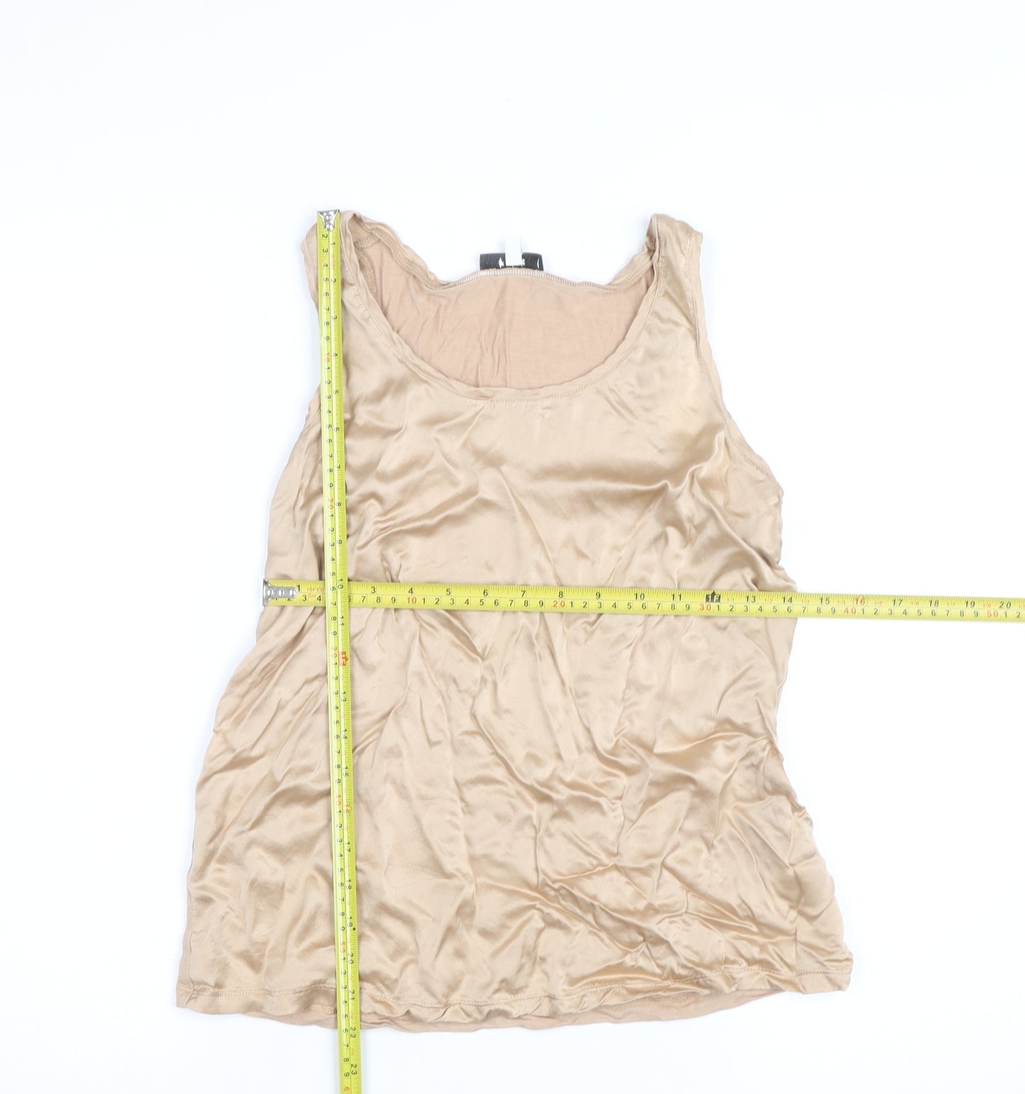 Reiss Womens Beige Silk Blend Camisole Tank Top M