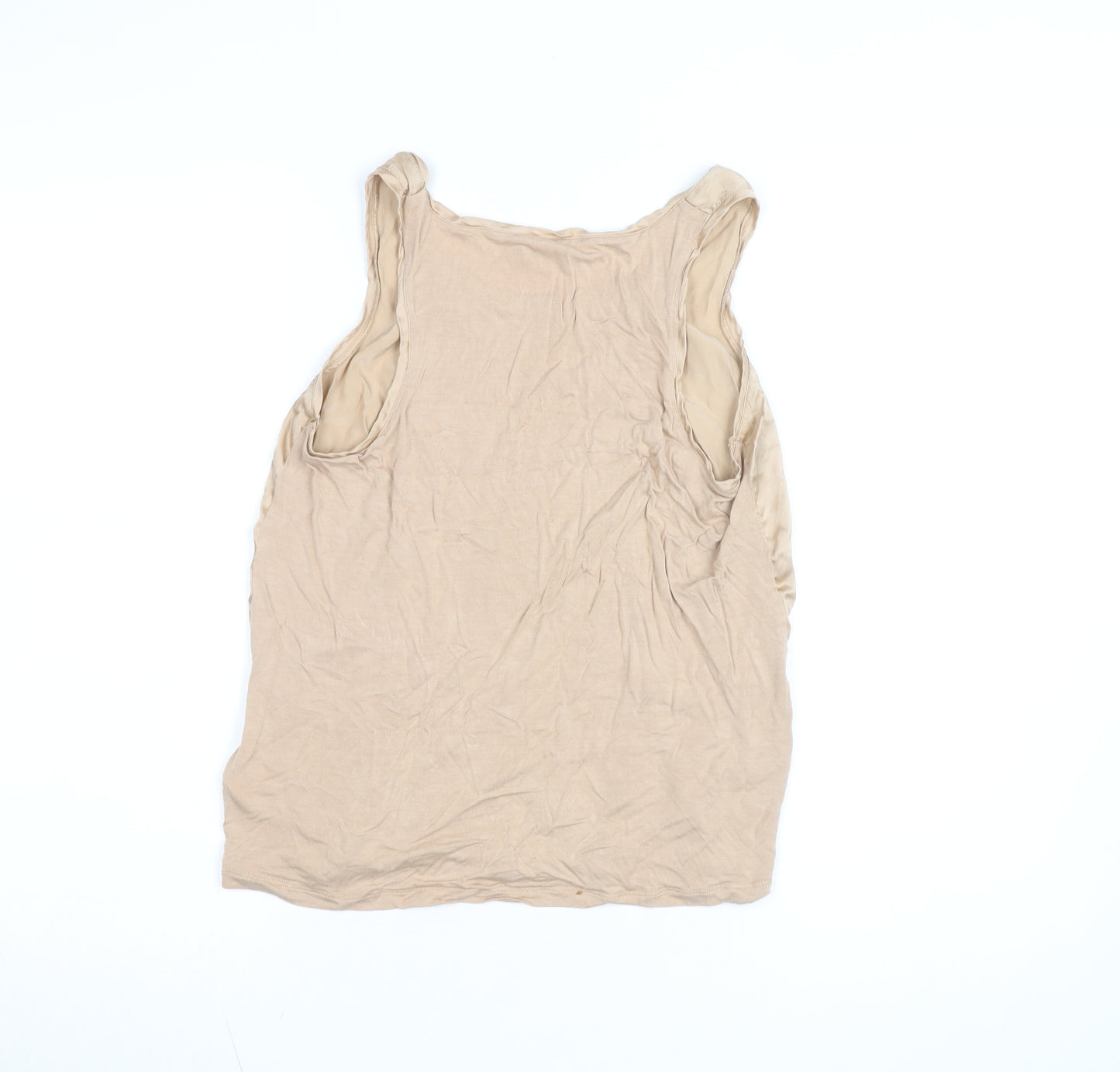 Reiss Womens Beige Silk Blend Camisole Tank Top M