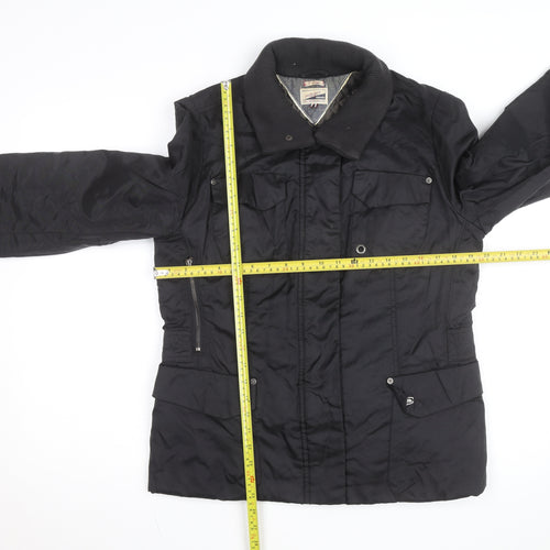 Tommy Hilfiger Men's Black XL Bomber Jacket Polyester Casual