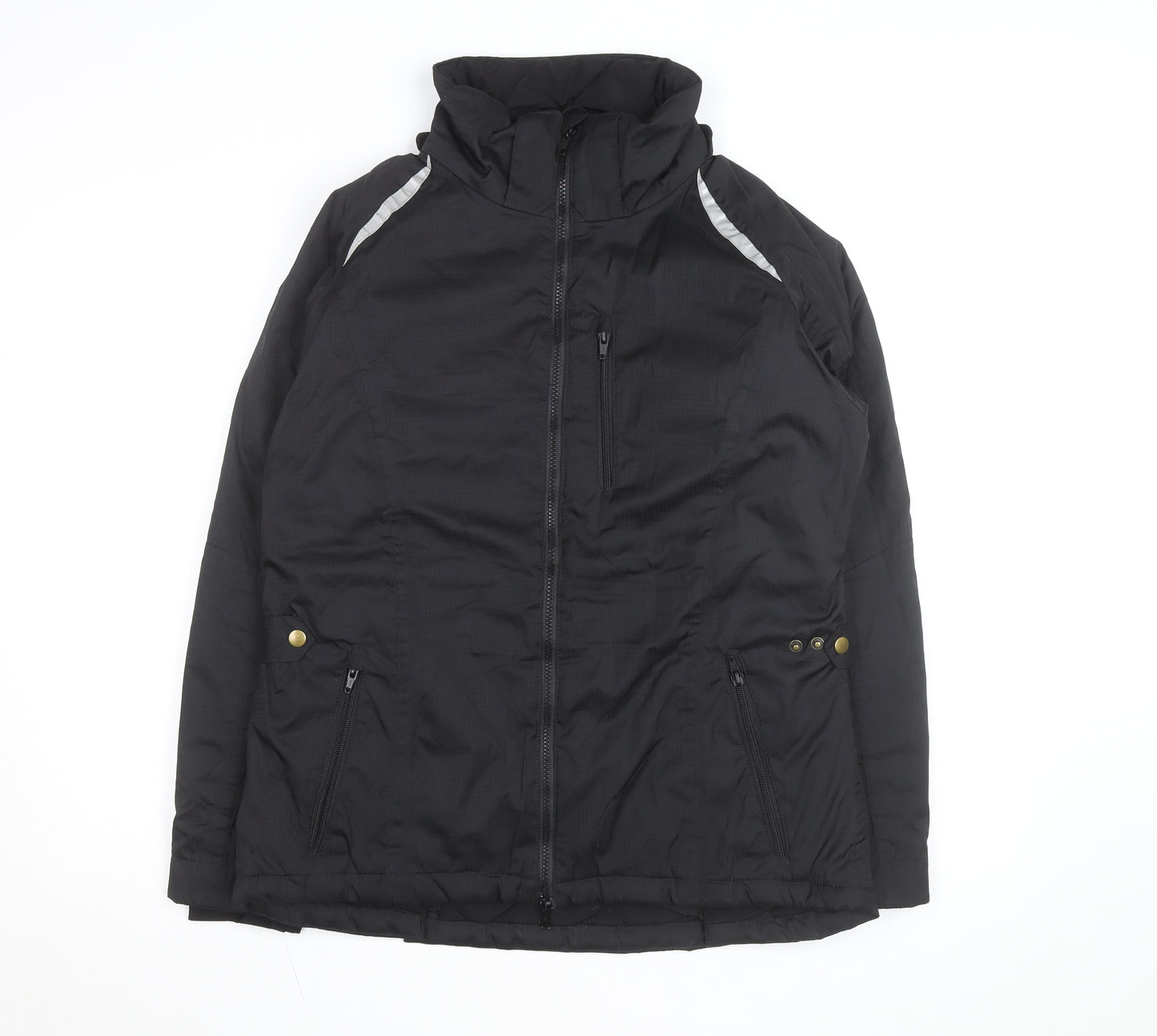 SmartPak Men's Black L Lined Waterproof Winter Puffer Jacket