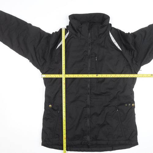 SmartPak Men's Black L Lined Waterproof Winter Puffer Jacket