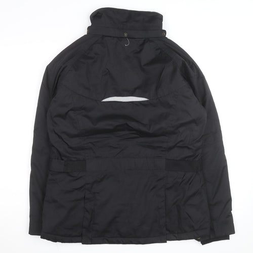 SmartPak Men's Black L Lined Waterproof Winter Puffer Jacket